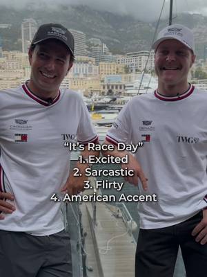 Because once wasn’t enough 🤪 @Sergio Pérez @Valtteri Bottas #cadillacf1team #f1 #monacogp 