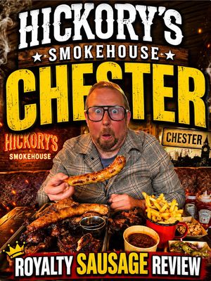 Hickory’s smokehouse best bbq food in UK food review #britishhumour #bbqfood #ukcomedy 