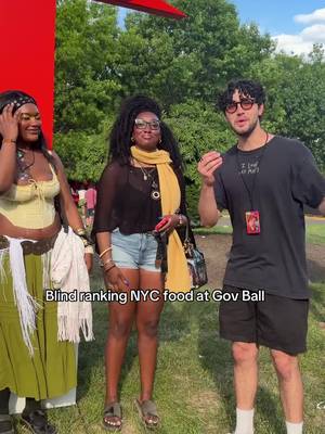 Gov Ball crowds came READY with NYC food opinions @DoorDash 