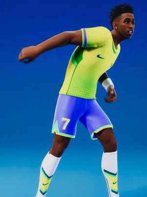 @Vini Jr. 🤝 @Fortnite Official  Coming soon to a screen near you.