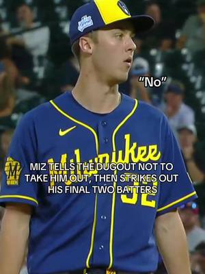 The stuff of an absolute DAWG #MLB #brewers #miz #pitching #baseball