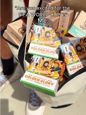 Can you tell I'm excited? 👀⚽ Now Available: Limited Edition GOLDEN GLORY bar soap. #FIFAWORLDCUP2026 