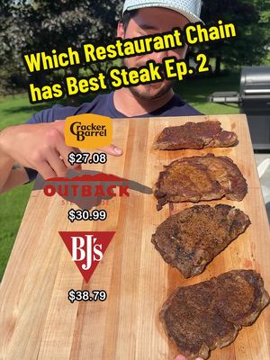 Which Restaurant Chain has the Best Steak Episode 2 🥩