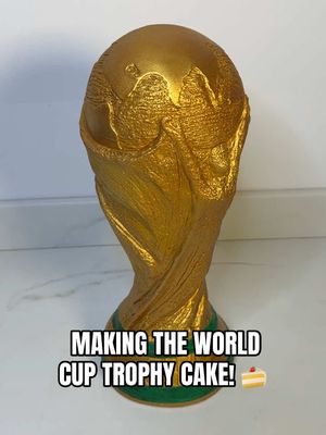 But who’s lifting it??? 🍰 #worldcup #cake #fifa 
