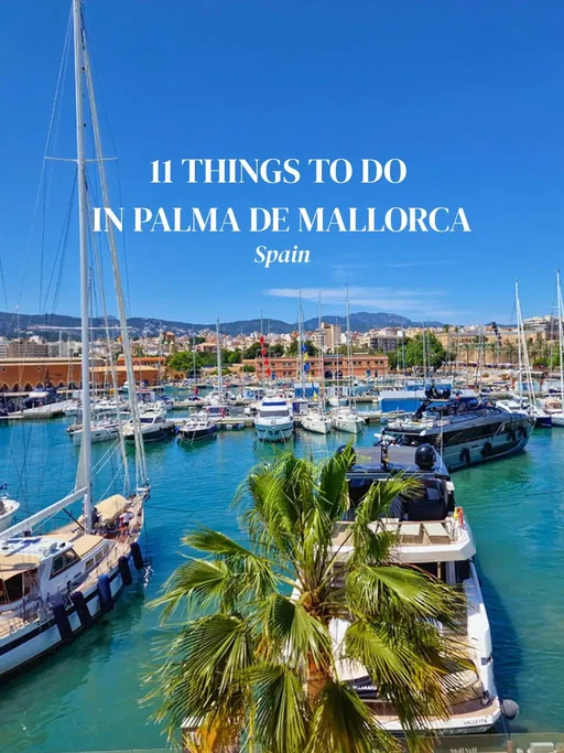 Palma de Mallorca does city breaks differently - and we're here for every second of it. 🇪🇸✨ Save this for your next trip to Mallorca. 🔖 1️⃣ Grab a photo at the Palma de Mallorca sign  2️⃣ Visit the iconic Cathedral by the sea  3️⃣ Explore Castillo de Bellver - Spain's only circular castle  4️⃣ Discover Sa Llotja - Gothic grandeur at its finest  5️⃣ Soak up the atmosphere at Plaça Major  6️⃣ Stroll the elegant Passeig del Born  7️⃣ Browse the shops - from Rialto Living to handmade espadrilles  8️⃣ Visit world-class art at Museu Fundació Juan March  9️⃣ Ride the vintage train to Sóller  🔟 Linger over coffee at Cappuccino Sant Miquel  1️⃣1️⃣ Admire the superyachts at Marina Port de Mallorca We have a detailed free guide to Palma de Mallorca including the best places to eat and where to stay on our website - link in bio. 🔗 Palma de Mallorca | Mallorca travel | luxury Mediterranean travel | what to do in Palma | Mallorca hidden gems #Mallorca #PalmaDeMallorca #MediterraneanTravel #LuxuryTravel #Spain