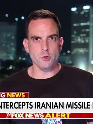 BREAKING: FOX News' @treyyingst spoke with President Trump after Iran's latest strikes against Israel. Iran launched multiple missile barrages toward Israel on Sunday, prompting air raid sirens across regions and sending civilians into shelters, according to the Israel Defense Forces.