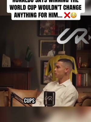Cristiano Ronaldo says the World Cup won’t define his legacy… 😳🐐 @piersmorganuncensored  #risingballers #worldcup #messi #ronaldo #fifaworldcup 