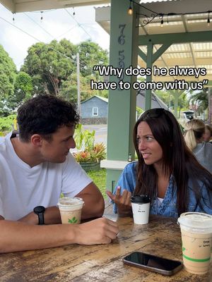 Their mandatory child at this point #thirdwheel #relatable 