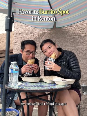 favorite burrito spot in Renton!  #seattlefoodie #burrito #mexicanfood #supportlocal #hiddengems 