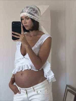 my first pregnancy looks 🥹🤍 Advertisement | 5 summer pregnancy looks with @ginatricot.  My code LISON15 gives you 15% off for 1 week until 02.06 midnight (cannot be combined with other offers or promotions) #ginamyway