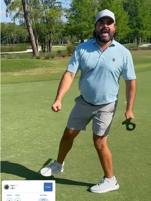 Come join me for a nine hole rollercoaster round! There are gonna be bad holes of course but also some good ones so enjoy the ride. With @thegrintgolf app you can also track your stats and scorecard for the day. If you haven’t checked it out I suggest you go download the app today and give it a try! #TheGrintPartner