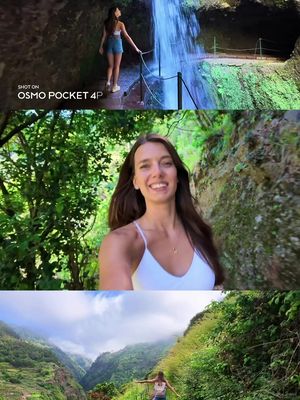 Having a pro camera in my pocket with the brand new Osmo Pocket 4P 😍 @DJI Official | ANZElGE A whole bunch of new features & gadgets make this to the BEST vlogging camera out there 🎥 No matter if you prefer to shoot horizontal landscapes, captivating portraits or detailed slow-motions ✨ This handy camera does it ALL 🥰 @DJI DE | AT | CH #osmopocket4P #dji #osmopocket #madeira #travelvlog behind the scenes travel blog madeira, new travel camera gear, DJI Osmo pocket 4P Product Review 