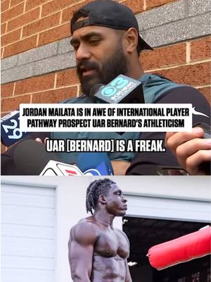 #philadelphiaeagles rookie #uarbenard is already turning heads 🔥 #nfl 