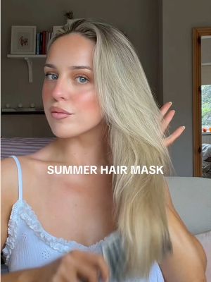 AD My holy grail hair mask 🤏🏼 @L’Oréal Professionnel metal detox mask protects hair from 12 causes damage and saves my hair every summer #SummerHairRescue #HairDamage #MaskForDamagedHair 
