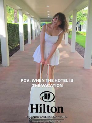 When the hotel is the vacation! OMG! IN LOVE IS AN UNDERSTATEMENT.... @hilton 1900 E Buena Vista Drive,  Lake Buena Vista, Florida 32830 #disneyfl
