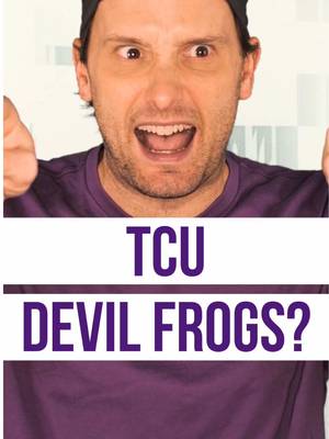 Gotta be a frog with horns 😂 How #tcu chose its #college #mascot #fyp #texas 