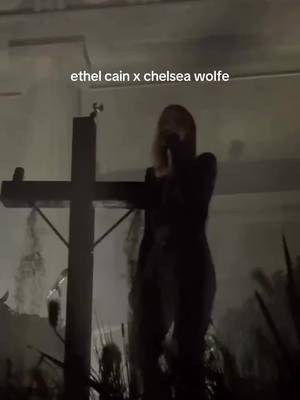I have spent every single day wondering when Ethel Cain and Chelsea Wolfe are going to collab after this moment… #ethelcain #chelseawolfe 