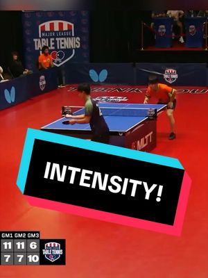 Koki Niwa's intensity was unmatched in his first MLTT season. 🗽#tabletennis