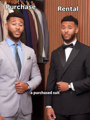 Need a look for wedding season? Trey shows you how to maximize comfort on the dance floor with a CHILLFLEX suit, or elevate your style with a sharp double-breasted rental tuxedo - making it an ideal choice for grooms or wedding guests. Are you team buy or team rent? Let us know in the comments below! Get your next look sorted with code TREY15 (online only, not applicable to rentals, valid thru 9/8/26). Creator's IG: @treybryantstyle