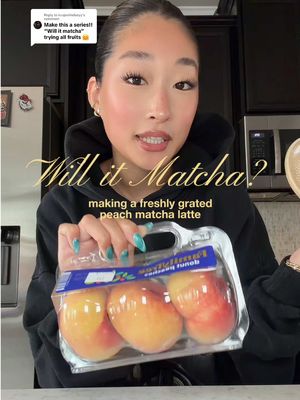 Replying to @kusjeelindseyy new series alerrrrttt!!! welcome to “will it matcha?”!!! which fruit should i try next?? #matchalatte #athomematcha #matcharecipe #matchatok #spanishgrater  