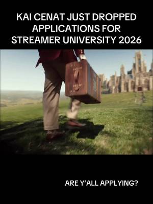 Oh summer is really here! 🔥 Kai Cenat just announced his return of Streamer University 👀  Applications out now! 🎥: KAI CENAT #streameruniversity #kaicenat #streaming