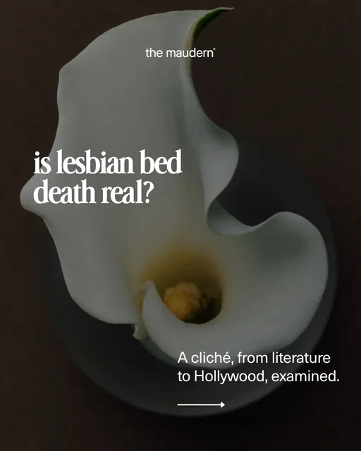 to be lesbian is to be poorly written. Read our assessment of sapphic culture’s most enduring myth at the link in our bio.