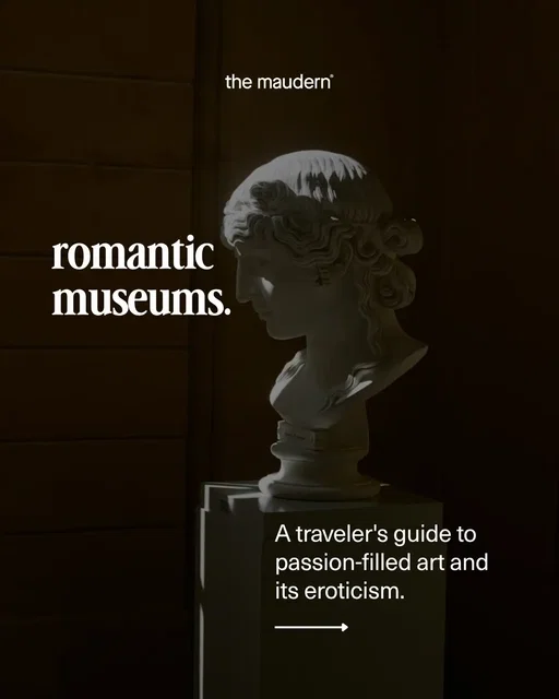seek refuge from the heat, not desire. Check out our full list of the world’s most romantic museums at the link in our bio.