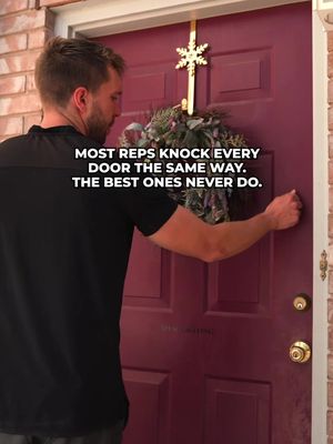 Same script. Same energy. Same opener at every door. That’s the fastest way to plateau in door-to-door sales, and most reps never figure out why their numbers stop growing. The best window cleaning reps adapt before they ever knock. Here’s the framework they use: - Read the property first. Curb appeal, vehicle condition, and landscaping tell you whether this homeowner invests in their home. If they do, your service already fits their lifestyle, so open with confidence. - Read the entry second. Decor, lighting, and door condition tell you a lot about personality and pride of ownership. Match your energy to what you see. Warm entry, warm opener. Minimal entry, get to the value fast. - Read the signals third. A “No Soliciting” sign, a doorbell camera, or a storm door left open all tell you something. A camera means they’re cautious; acknowledge it. A storm door left open means they’re comfortable—use that. Adjust your opener before you speak. By the time your hand hits the door, you should already know your tone, your pace, and your first line. That’s not overthinking. That’s the skill that turns grinders into closers. Volume matters in D2D sales. But volume without intelligence is just exhaustion. The reps building real careers in window cleaning are reading before they knock, every single time. Follow James Krzymowski for more field sales strategy from inside a $10M window cleaning sales org.