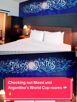 The hotel Lionel Messi and Argentina will be staying in for the #FIFAWorldCup is incredible!
