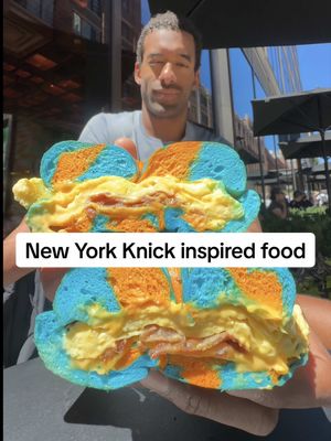 everywhere you can eat New York Knicks inspired foods 👨🏾‍🍳
