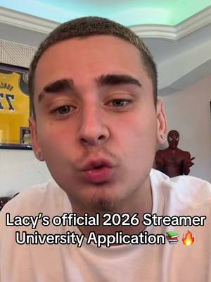 My official 2026 Streamer University Application📚🔥 #fyp #viral #lacy #kaicenat #streameruniversity 