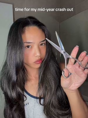 and then i cut it short 2 days later 🥲 #butterflycut #butterflyhaircut 