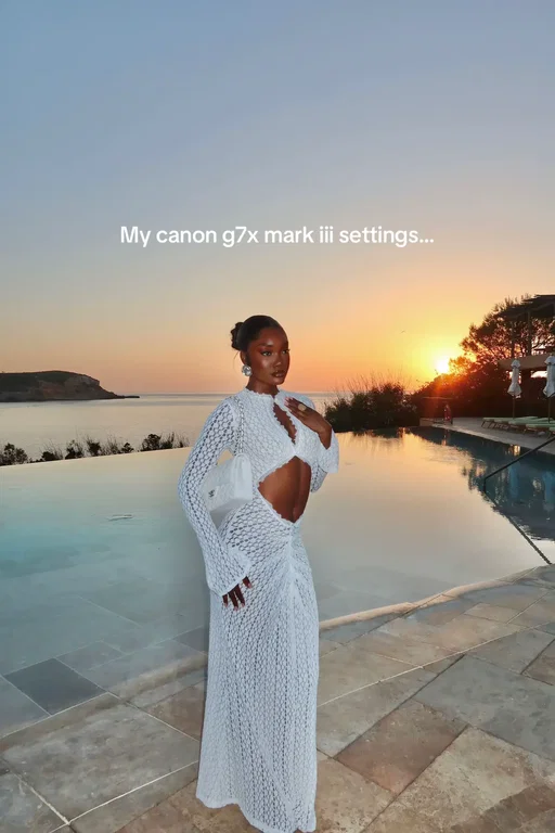 Those are my canon camera settings dolls 💕