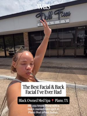 10/10 Experience 😍😌 Use my code CANDACE25 to save on your booking! Hands down the best facial & back facial / massage I’ve ever experienced! @Dollfacebeautyllc invited me to experience an incredible spa day, and I’m so glad I paused to take a break!  If you’re looking for a black owned med spa in the DFW, a black esthetician, lash tech or waxer… Doll Face Beauty may be exactly what you’re looking for! Here’s what I booked… ✨ Bacial = Back Facial 😍 Living in Luxury Red Carpet Facial Ready to book your appointment? 📍 Doll Face Beauty 2801 W Parker Rd, Plano, TX 75023 🔗 Head to Dollfacebeautyllc.com  ➡️ Find “Appointments” from the menu & book your service  🎟️ Use coupon code CANDACE25 to save on your appointment  They offer massages, facials, lash extensions, Brazilian waxes, dermaplanning, blackhead exfoliation and so much more! What service are you booking first?! #dallas #dallasinfluencer #dallasblackownedbusiness #dfwesthetician #dallaslashextensions