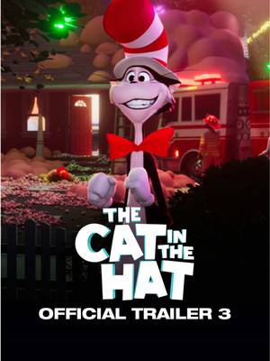 Meet the cat behind the hat. #TheCatInTheHat - Only in theaters November 6.  #BillHader #XochitlGomez #QuintaBrunson #BowenYang
