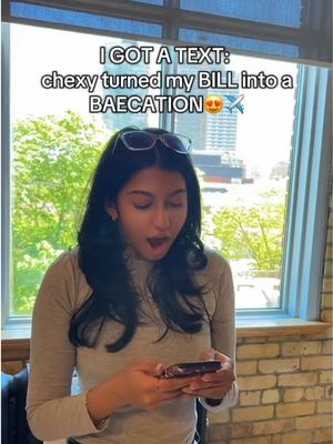 I GOT A TEXT! 📲 We’re coupled up with earning points 🤭✈️ #chexy #LoveIsland #fyp