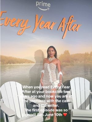 If you loved Off Campus and The Summer I Turned Pretty, you will fall absolutely in love with this show and the cast ❤️ Thank you @Amazonprimevideo for having me for the Every Year After premiere!  #everyyearafter 