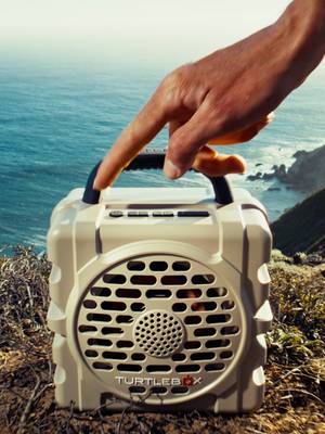 Introducing Turtlebox Cub. Built for the pursuit and ready for wherever you set up. Cub is engineered to go where other speakers can’t, and loud enough for wherever the day takes you. Packs light. Hits heavy. #TurtleboxCub #LiveFree #ListenLouder