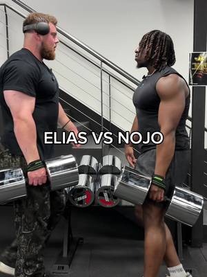 This was fun 😂🔥 @Nojo  #strength #gym #bodybuilding #eliasengquist #nojo @Ksenia Sadekova | Fitness 