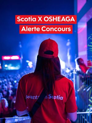La saison des festivals est de retour et on vous offre une expérience VIP à OSHEAGA 🎶  D’ici le 3 juillet, courez la chance de gagner un week-end VIP à @OSHEAGA pour vous et 3 amis.    Le grand prix comprend:  🎟️ 4 billets Or Casino de Montréal  🏨 Hébergement à l’hôtel  ✈️ Vols aller-retour    Ne manquez pas ça! 👉 Participez dès maintenant via le lien en bio.    Consultez le règlement complet et les critères d’admissibilité sur le site du concours.    #ScotiaTok #Concours