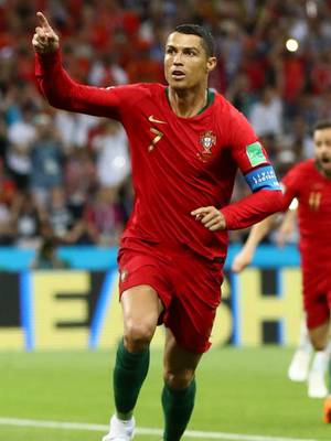Cristiano Ronaldo 🇵🇹  The only man to score at five editions of the #FIFAWorldCup ⚽️