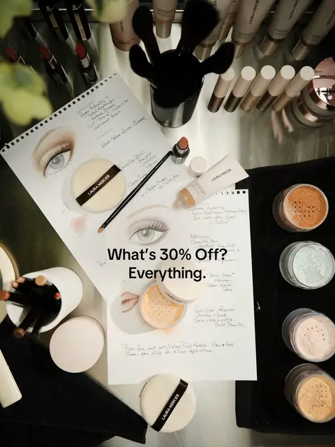 What’s 30% off? Everything. Save on the new Secret Camo, our iconic setting powders, and more now through 6/14 at LauraMercier.com.