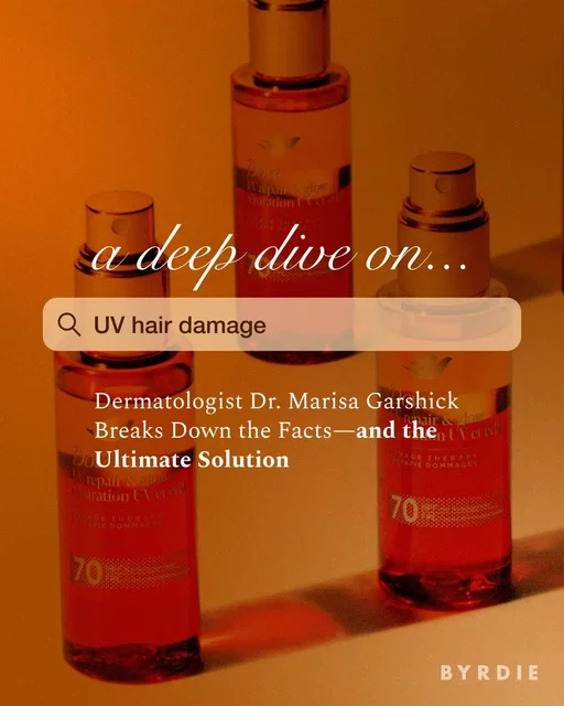 #ad Friendly reminder: sun protection isn't just for skin. If you want healthy-looking, shiny summer hair, integrate a UV hair protectant, like the @Dove Beauty & Personal Care UV Repair & Glow Bi-Phase Serum + Oil, into your daily routine. #dovepartner 