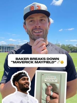Finally got dad's side of the Maverick Mayfield story 😂 #bakermayfield #emekaegbuka #father #son #buccaneers 