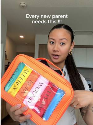 You can never predict when you’ll need it, but you can be prepared 🧸⛑️ @MotherBearMedical discount code: christineemariel10 #firsttimemom #nestingmusthaves #infantfirstaid #newbornhealth #newbornmusthave 
