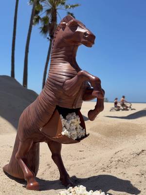 New Odyssey popcorn bucket alert. And, the Trojan Horse has landed on Venice Beach. Experience The Odyssey in theaters 07.17.26