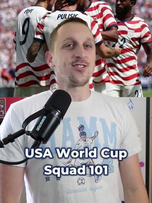 ATTENTION ALL AMERICANS… whether you know about them a lot or not yet, time to tap in to our World Cup Squad 🇺🇸  #usa #usmnt #worldcup #Soccer #football 