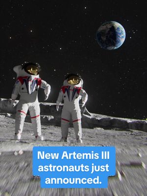 New Artemis III astronauts just announced. NASA just announced the astronauts going on the Artemis III mission. This is the next step in the plan to put humans back on the Moon and eventually build a Moon base. This time the crew stays in Earth orbit, practicing the docking that has to work perfectly before Artemis IV lands on the Moon… To see more about that, follow along! #NASA #space #Artemis #moon #Science