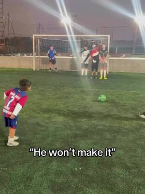 SIIIUUUUU 🗣️🔥 #football #kid #aura #goal #Soccer (via miguel_dofut/IG)
