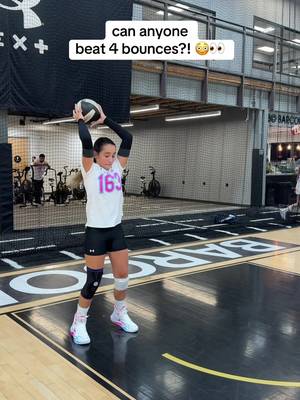 is it impossible to get 5 bounces?!😳 #volleyball #volleyballtiktok #playingvolleyball #ua #uanext 